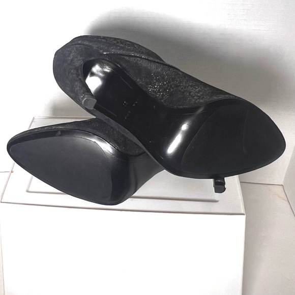 Zara Women’s Metallic Heel Ankle Boots Size 7.5 NWOT - Picture 8 of 9